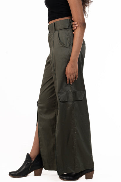 Zipper Pants (Green)
